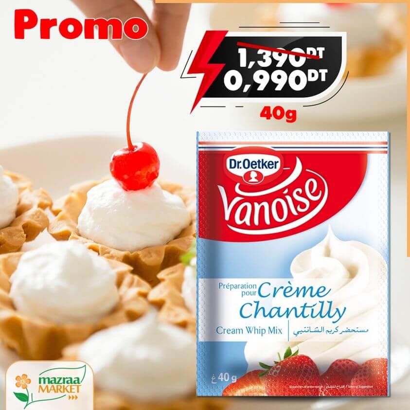 Crème Chantilly Vanoise 9adhity