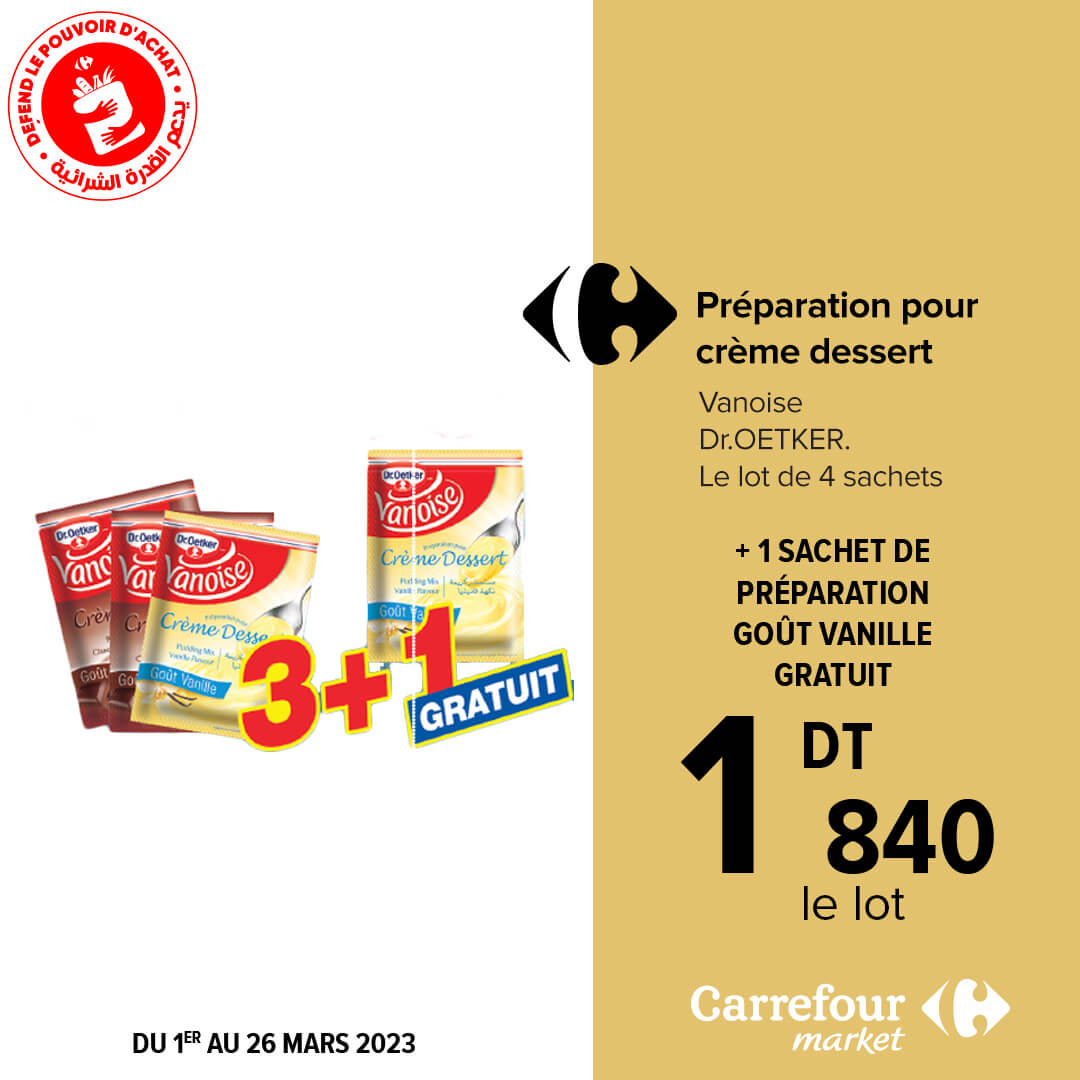 Préparation pour crème dessert VANOISE 9adhity